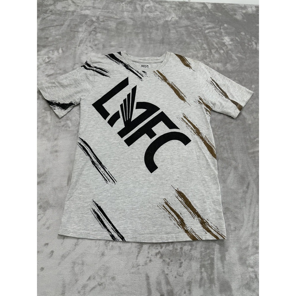 MLS Los Angeles Football Club LAFC Gray Brush Stroke T-Shirt‎ Youth L